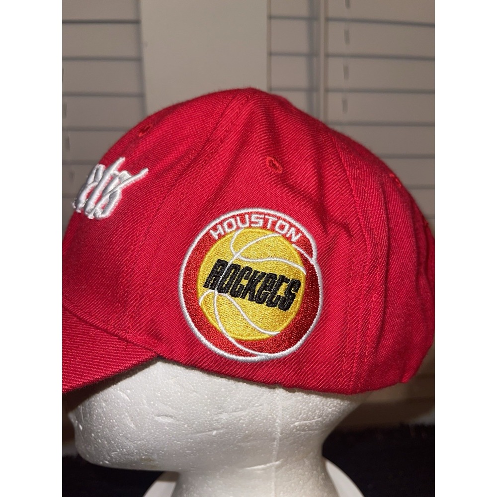 Houston Rockets Mitchell And Ness SnapBack Red - Picture 3 of 11